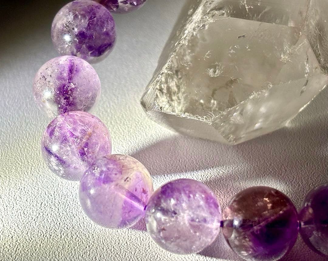 最高品質　偉大なる地球の宝物　虹煌めく幻のオーラアメトリンセイクリッドセブン