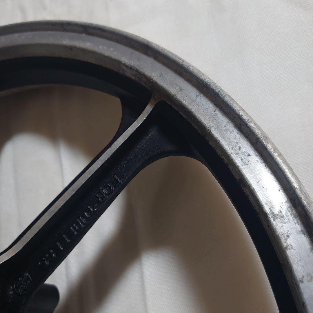 当時物 カワサキ 純正 フロント ホイール 19インチ 1.85 ブレ無し