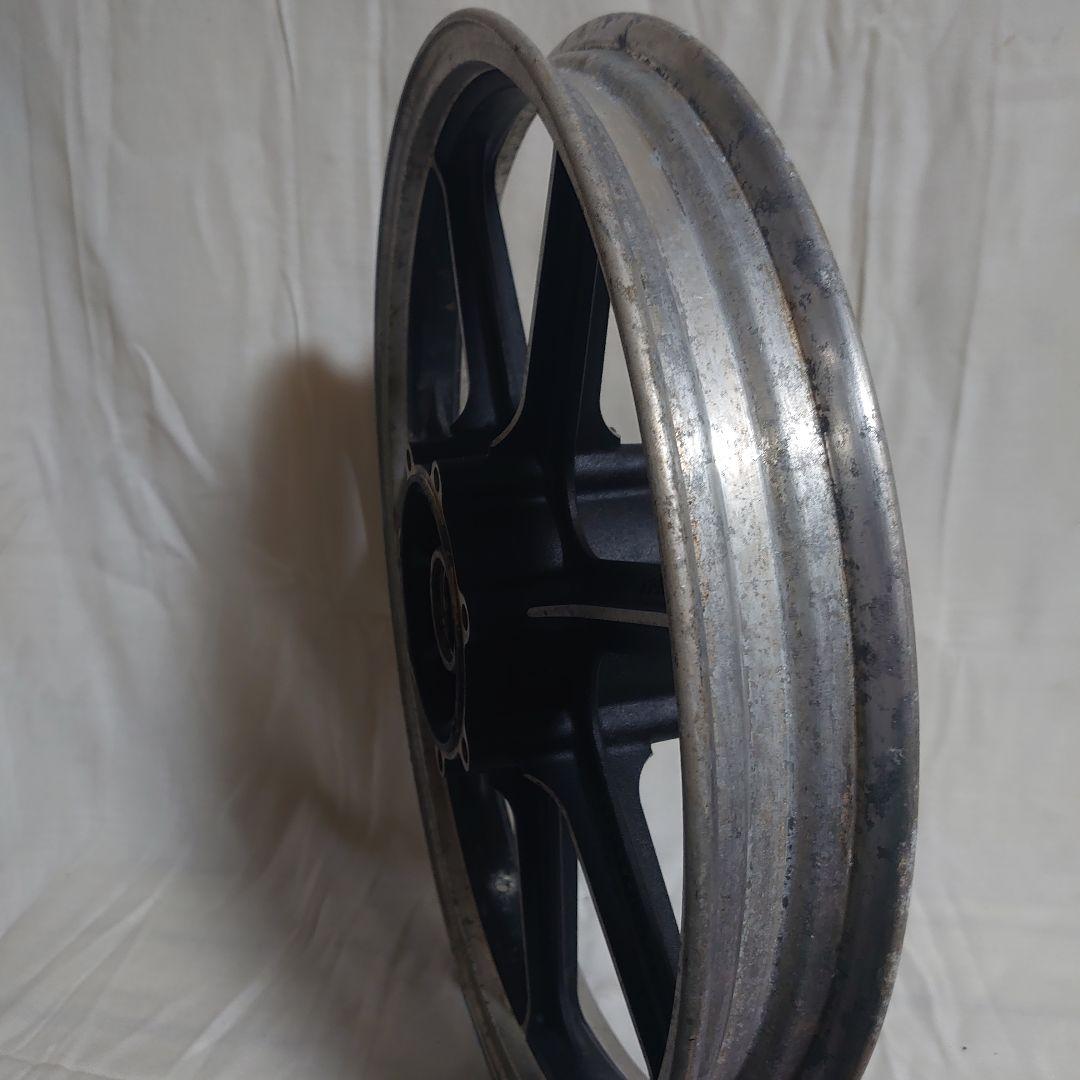 当時物 カワサキ 純正 フロント ホイール 19インチ 1.85 ブレ無し