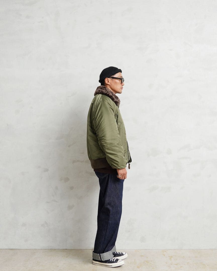 【完売品】WAIPER.inc 中綿入り B-15B フライトジャケット