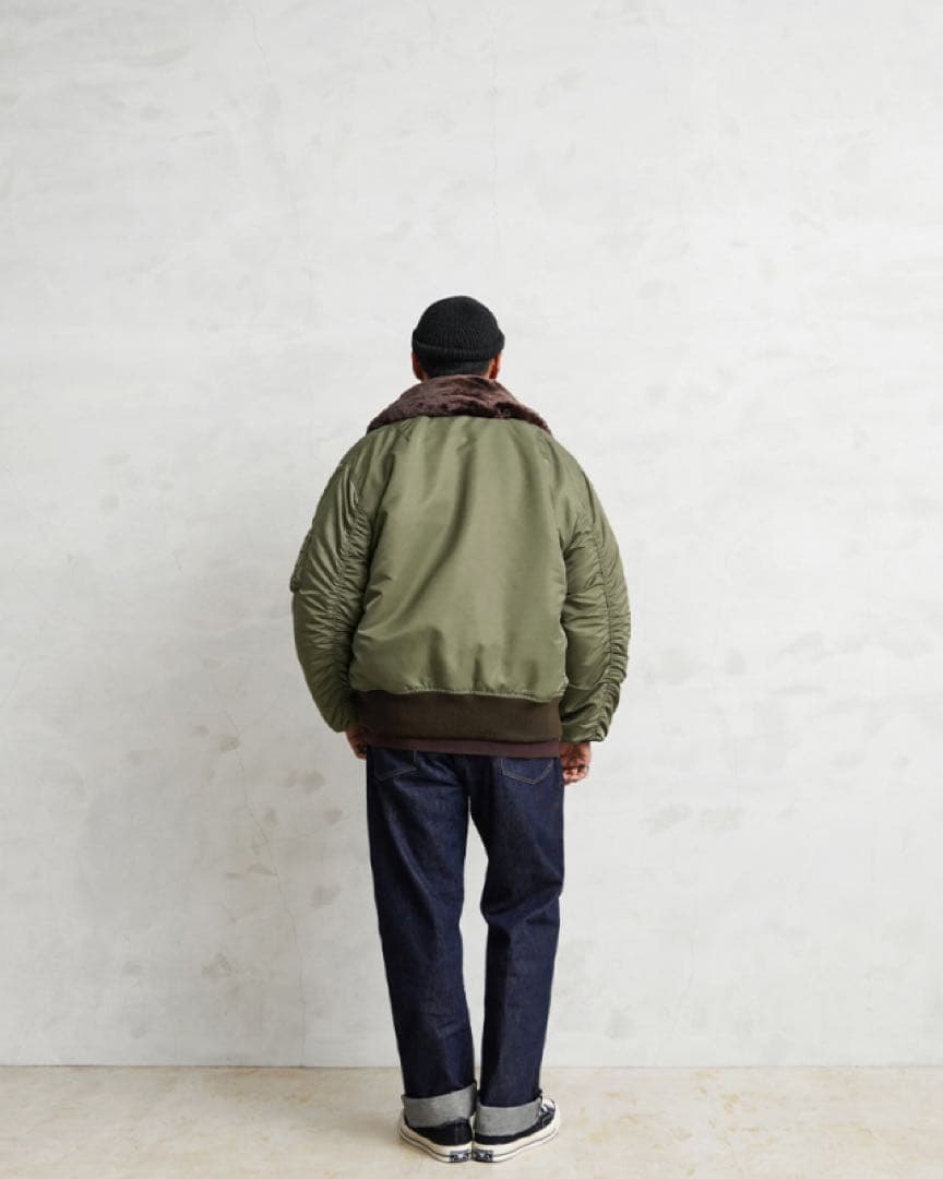 【完売品】WAIPER.inc 中綿入り B-15B フライトジャケット