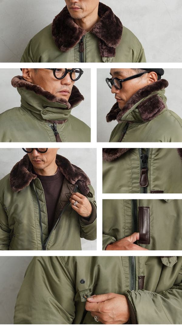 【完売品】WAIPER.inc 中綿入り B-15B フライトジャケット