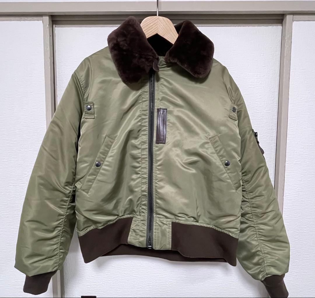 【完売品】WAIPER.inc 中綿入り B-15B フライトジャケット