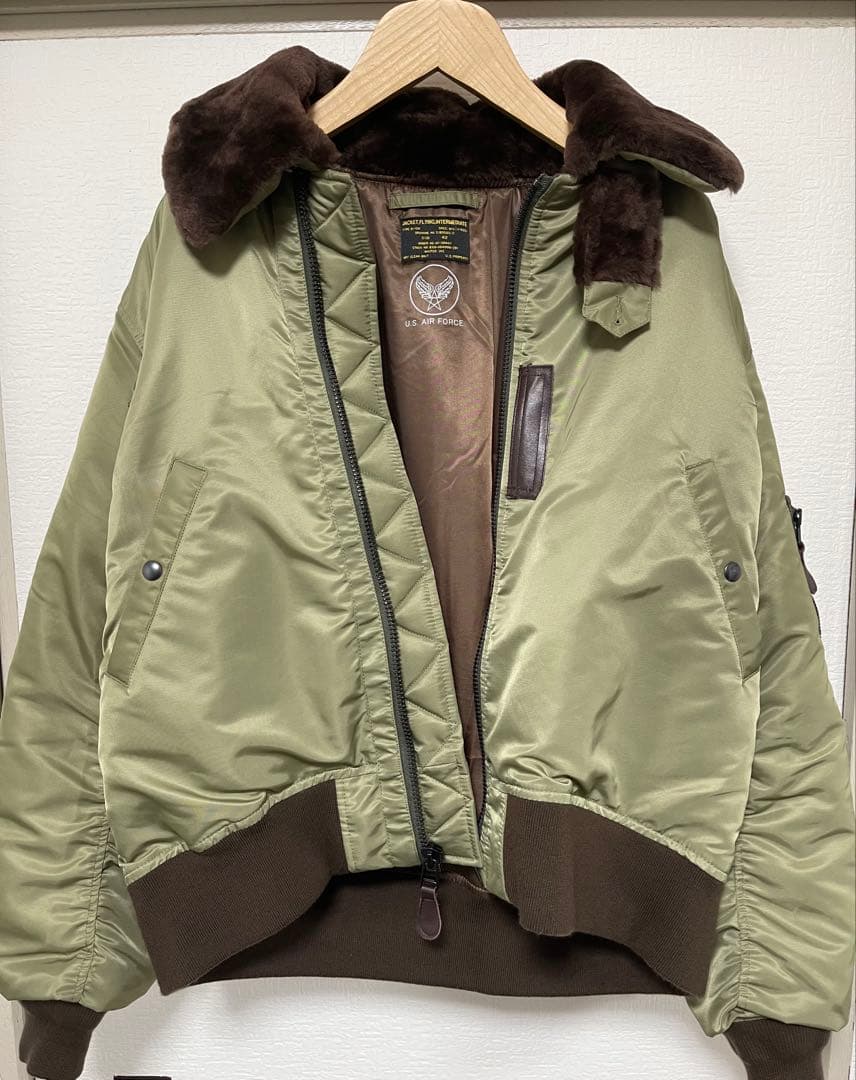 【完売品】WAIPER.inc 中綿入り B-15B フライトジャケット