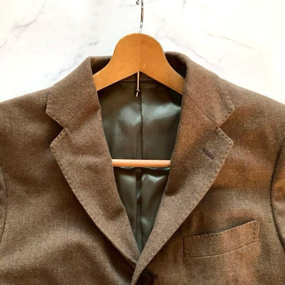 未使用級/Lサイズ✨ユナイテッドアローズ ロロピアーナ 極上のウール キャメル系