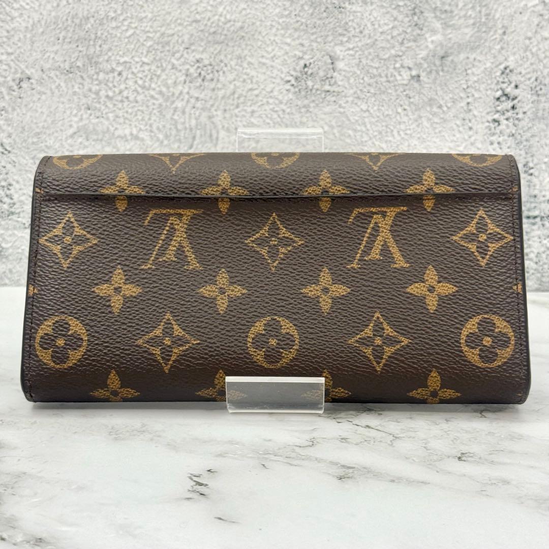 【美品】ルイヴィトン 新型 モノグラム ポルトフォイユ サラ 長財布 折り財布