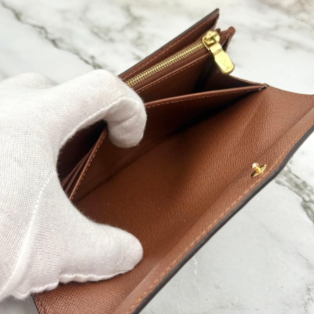 【美品】ルイヴィトン 新型 モノグラム ポルトフォイユ サラ 長財布 折り財布