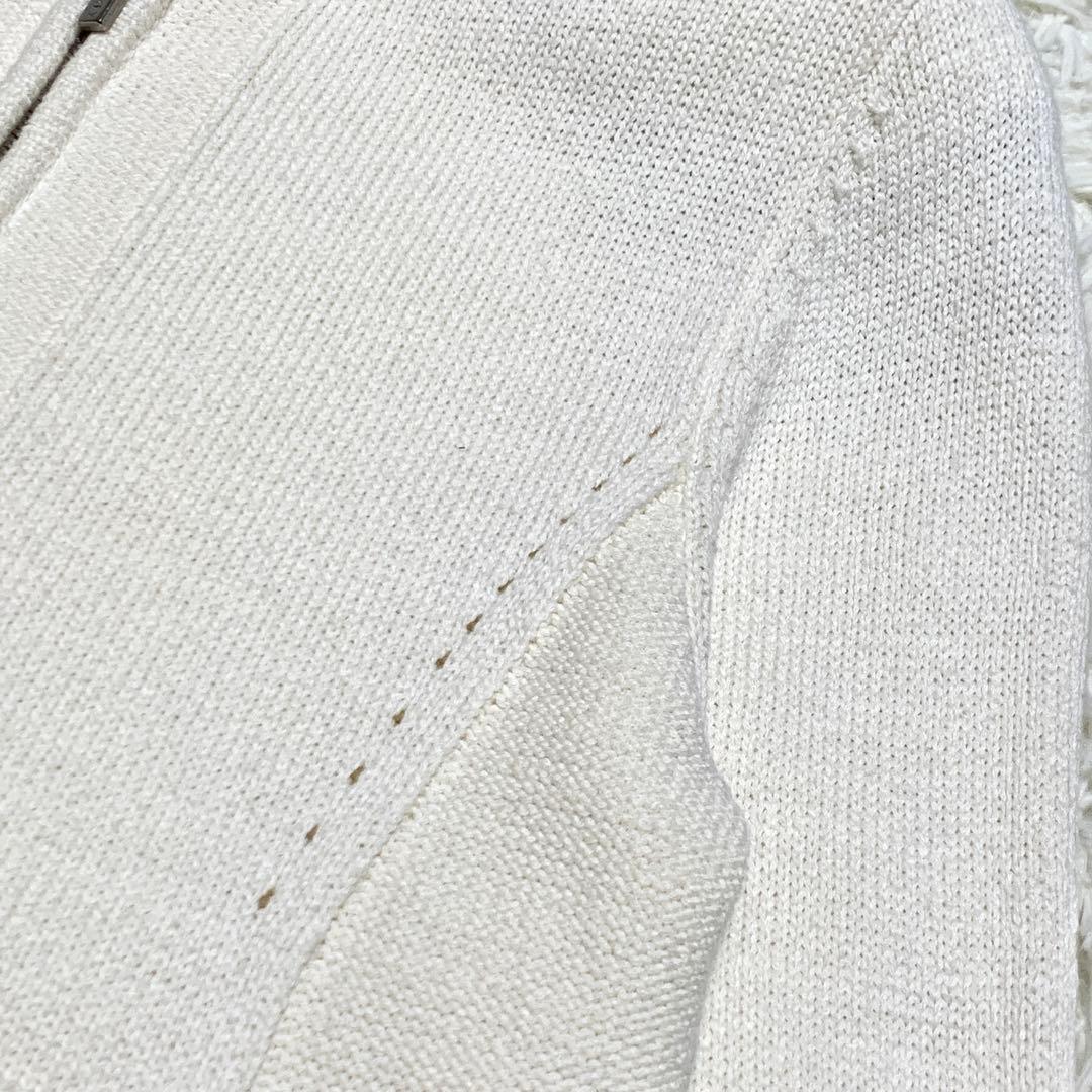 美品✨人気 フォクシー リリーパーカー ロゴプレート 22年増産モデル シルク