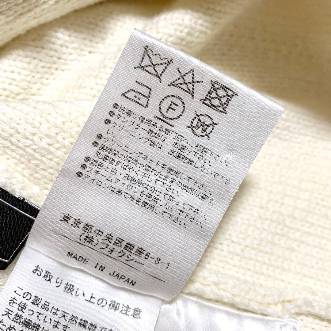 美品✨人気 フォクシー リリーパーカー ロゴプレート 22年増産モデル シルク