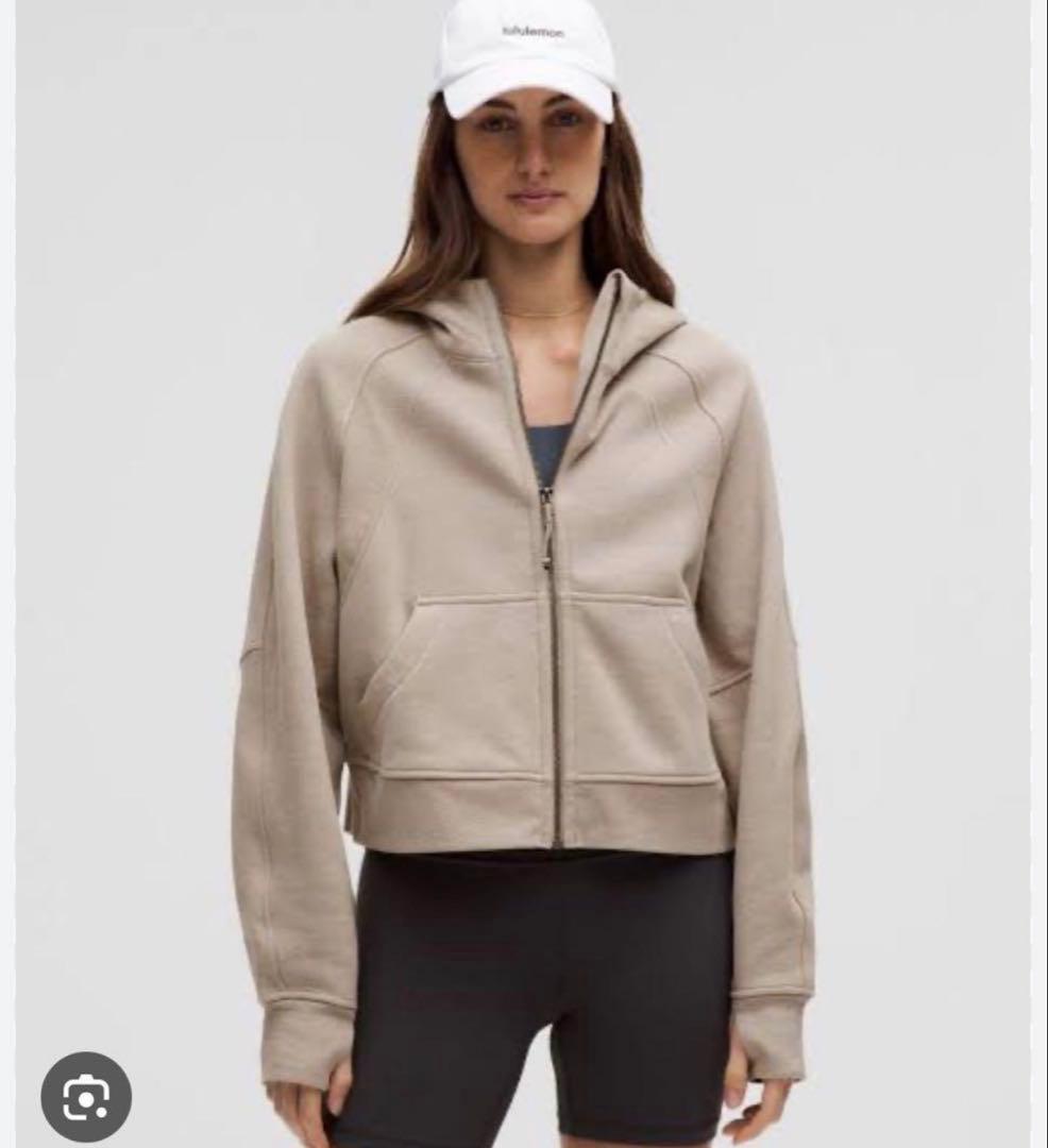 【美品】 ルルレモン　Scuba オーバーサイズ フルジップフーディ