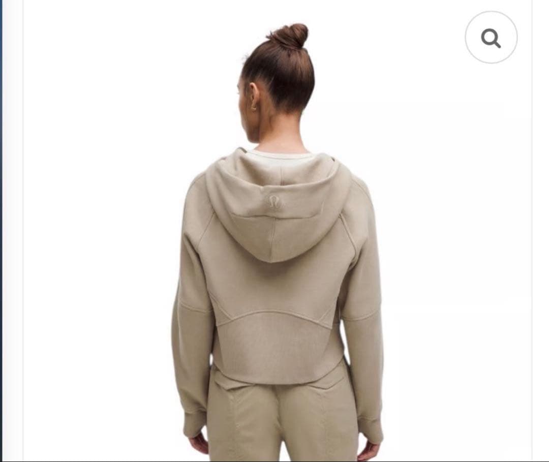 【美品】 ルルレモン　Scuba オーバーサイズ フルジップフーディ