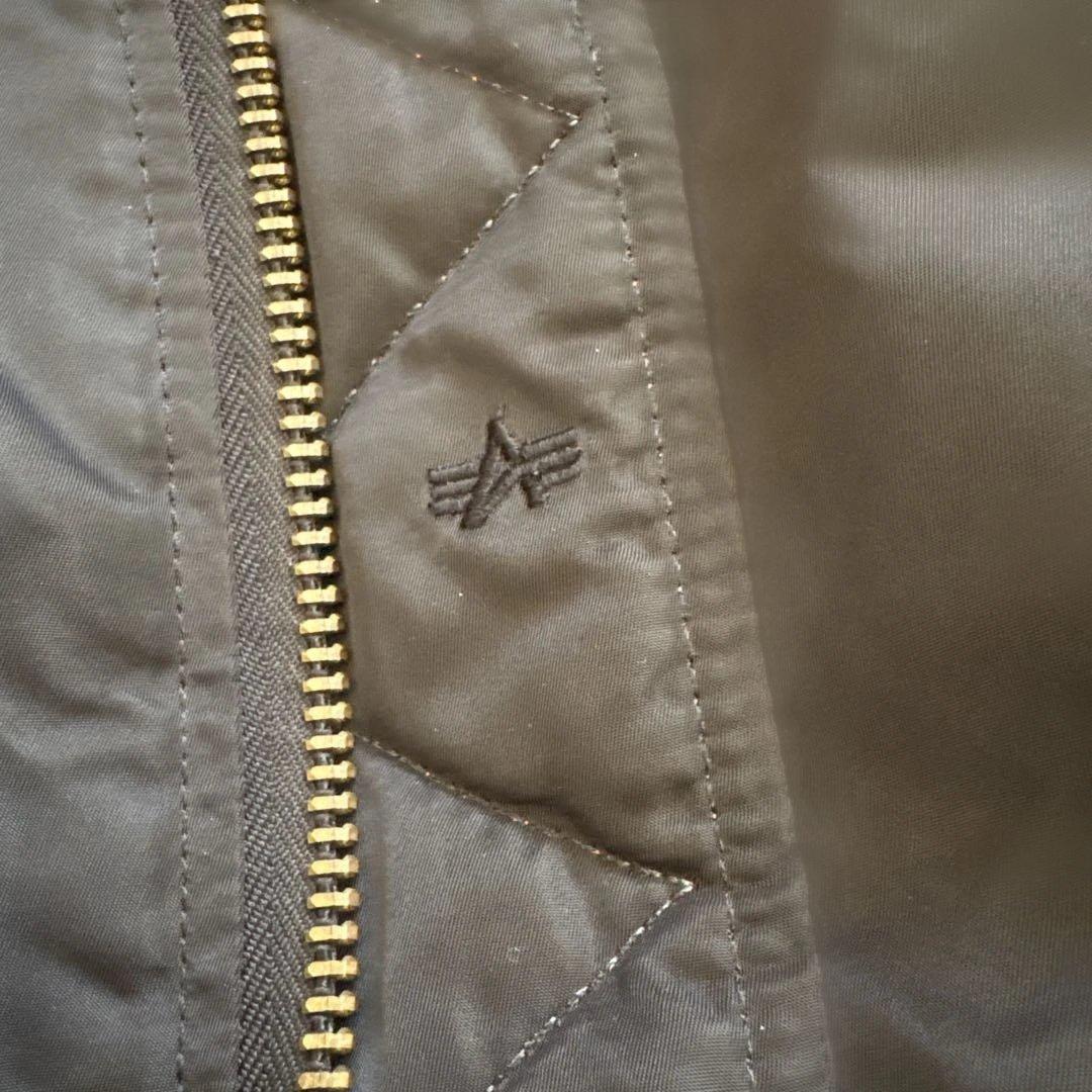 ジャケット・アウター ALPHA MA-1 bomber jkt black IDEAL USA