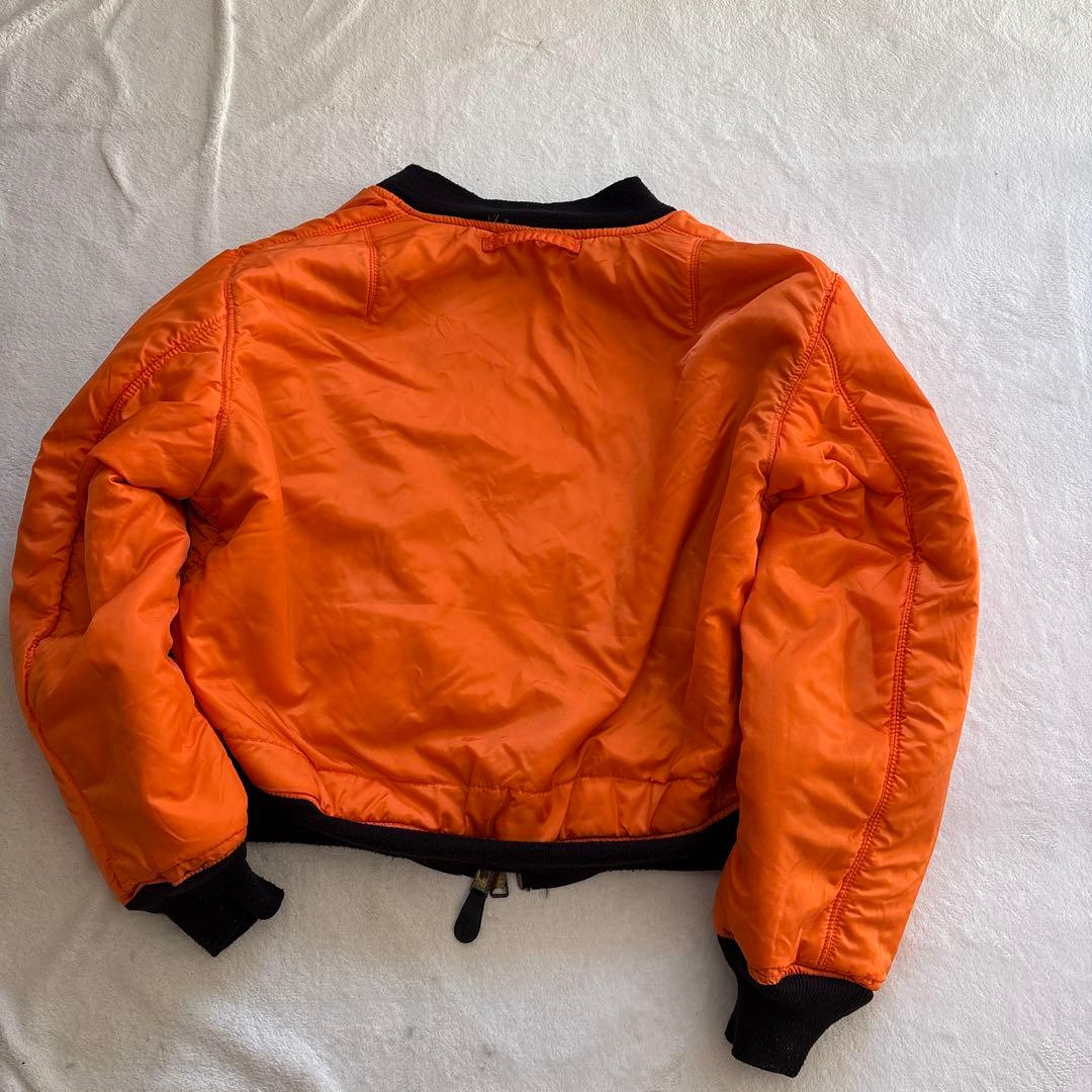 ジャケット・アウター ALPHA MA-1 bomber jkt black IDEAL USA