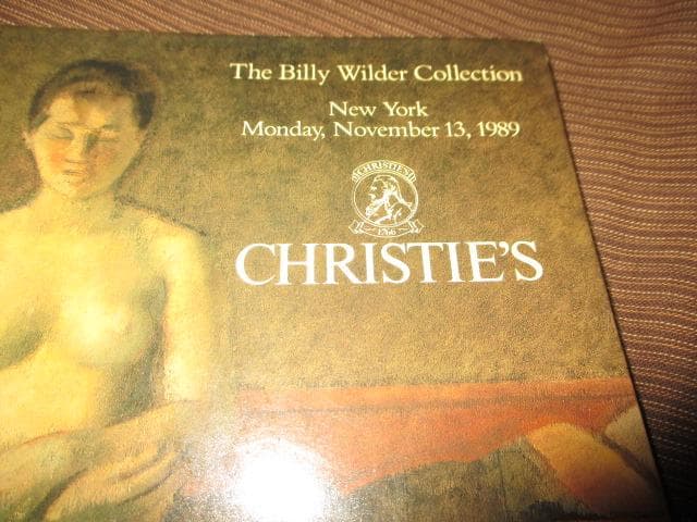the billy wilder (christie'sオークションカタログ)