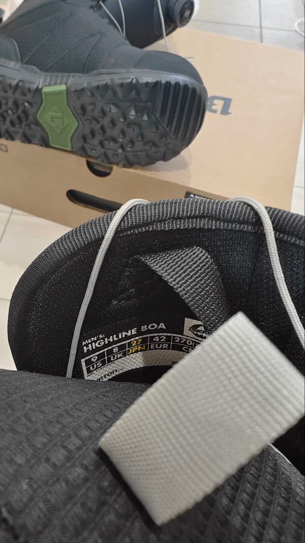 【美品】BURTON　スノーボード　ブーツ　HIGHLINE BOA ボア