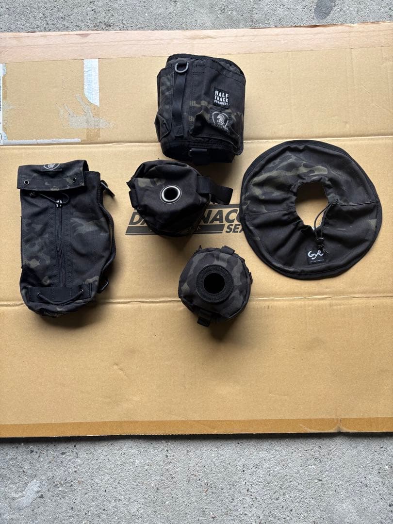 BALLISTICS ギア 5個セット　 バリスティクス マルチカムブラック