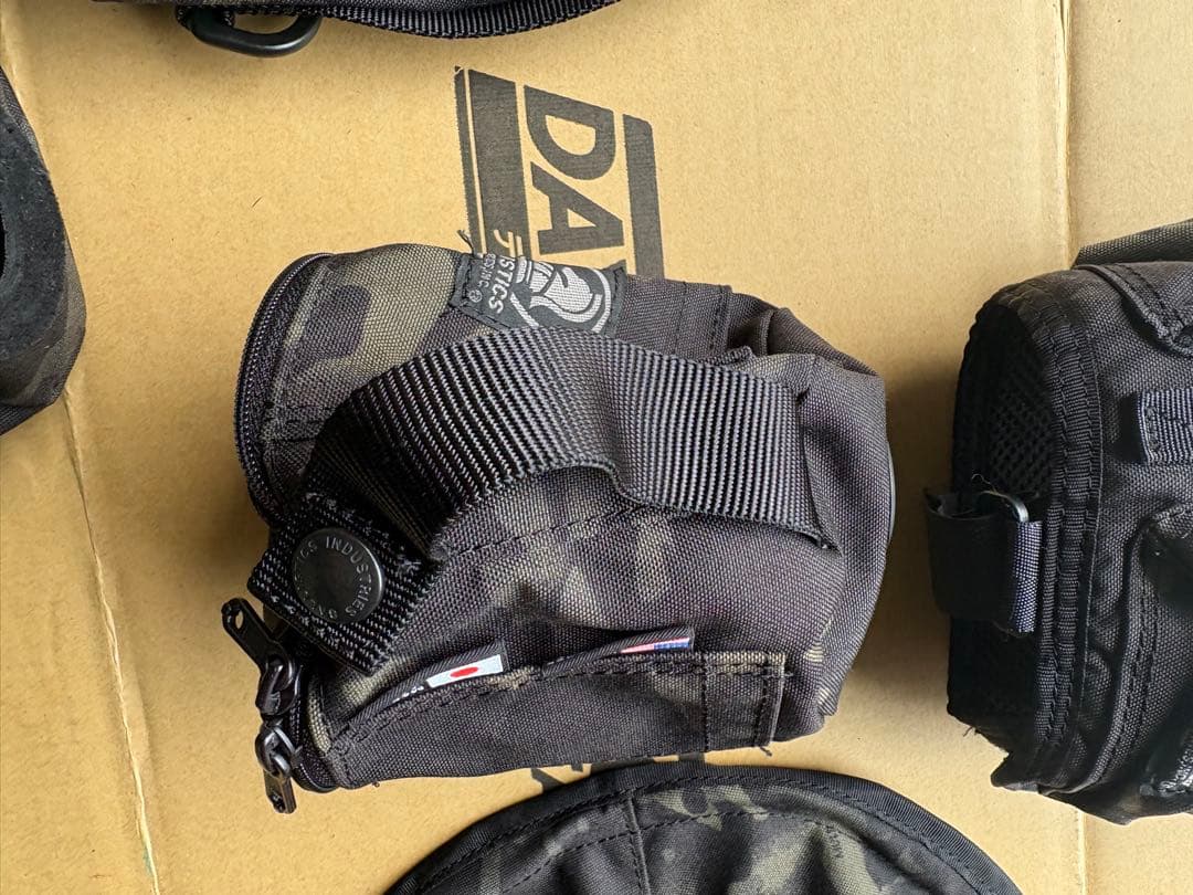 BALLISTICS ギア 5個セット　 バリスティクス マルチカムブラック