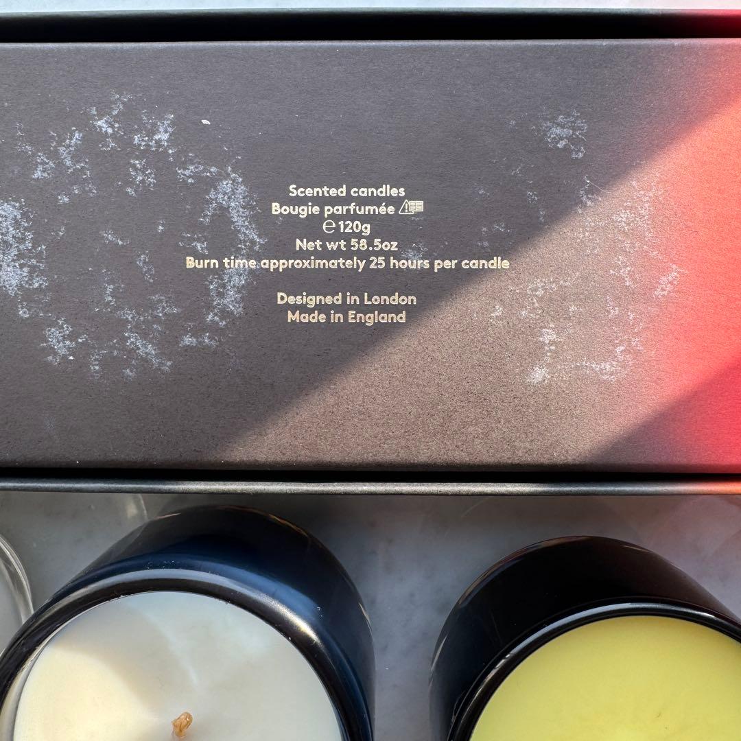 tom dixon キャンドル エレメンツ ギフト セット