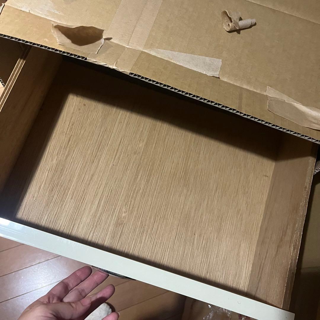 c*n様 16昭和レトロ　レトロポップ　オレンジ 5段チェスト　ヴィンテージ家具