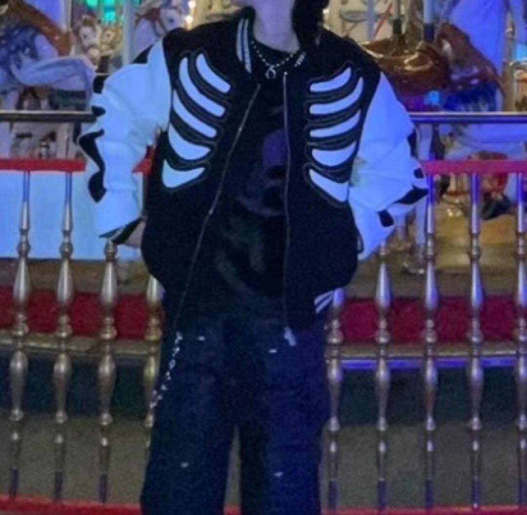 【SURGERY】bone cutting varsity jacket