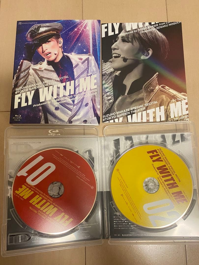 【美品】宝塚　宙組　FLYWITHME Blu-ray ブルーレイ　真風涼帆