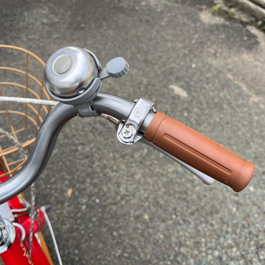 自転車子供用(幼児用) 赤 14インチ 【発送】