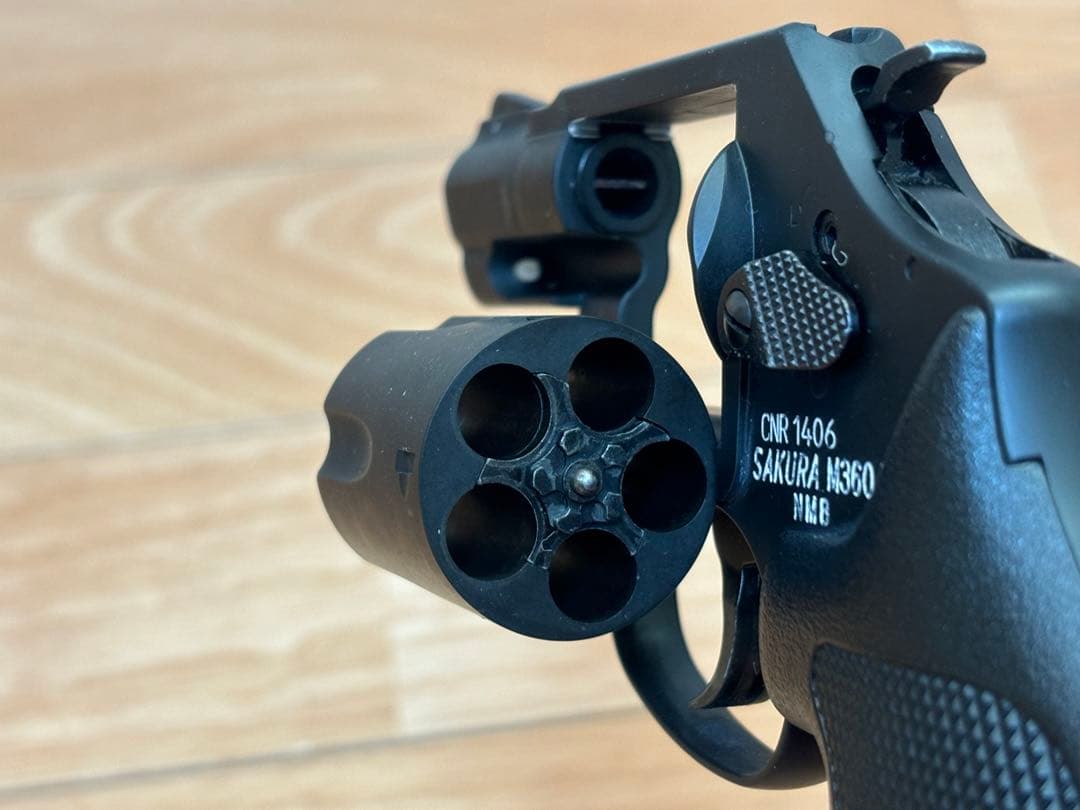 タナカ S&W M360J サクラ モデルガン SPG刻印有り ダミーカート無し