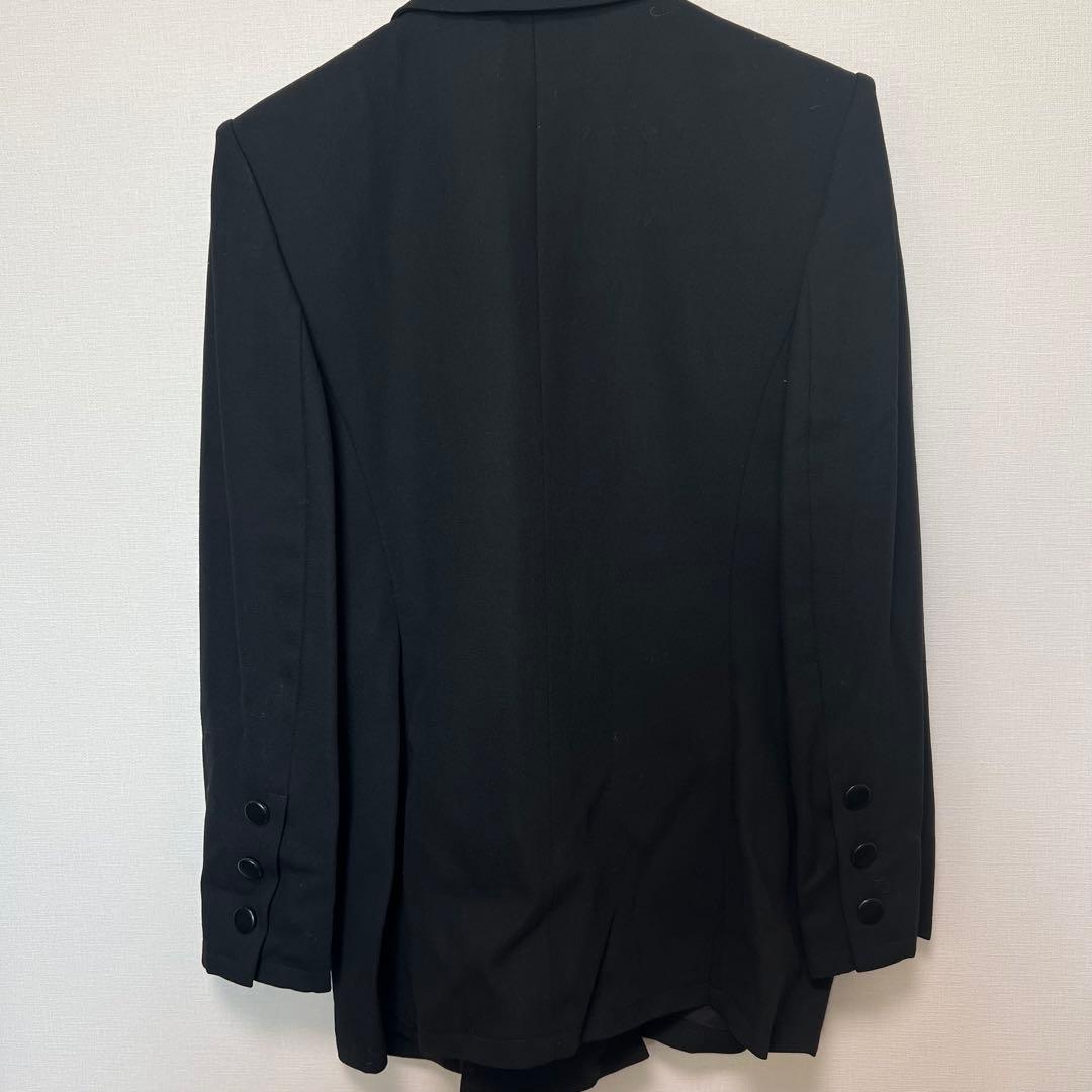 ジバンシィ　ブラック ダブルブレスト テーラードジャケット　GIVENCHY