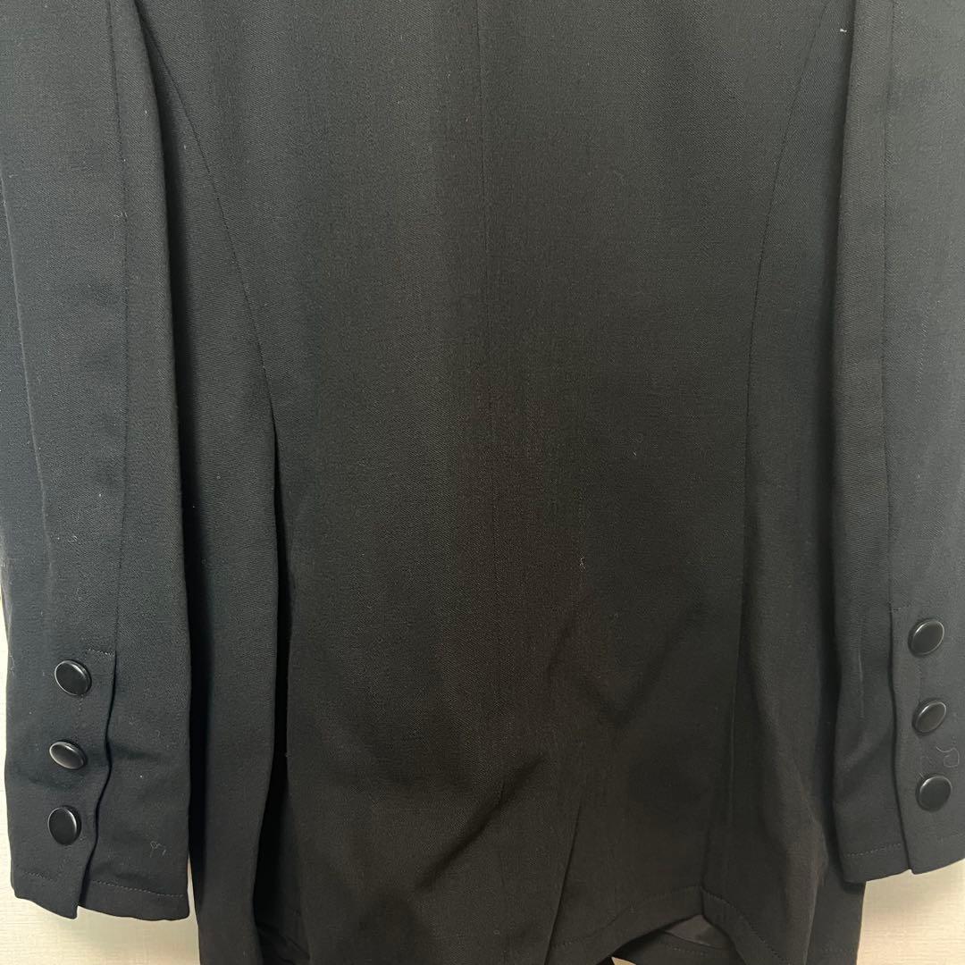 ジバンシィ　ブラック ダブルブレスト テーラードジャケット　GIVENCHY