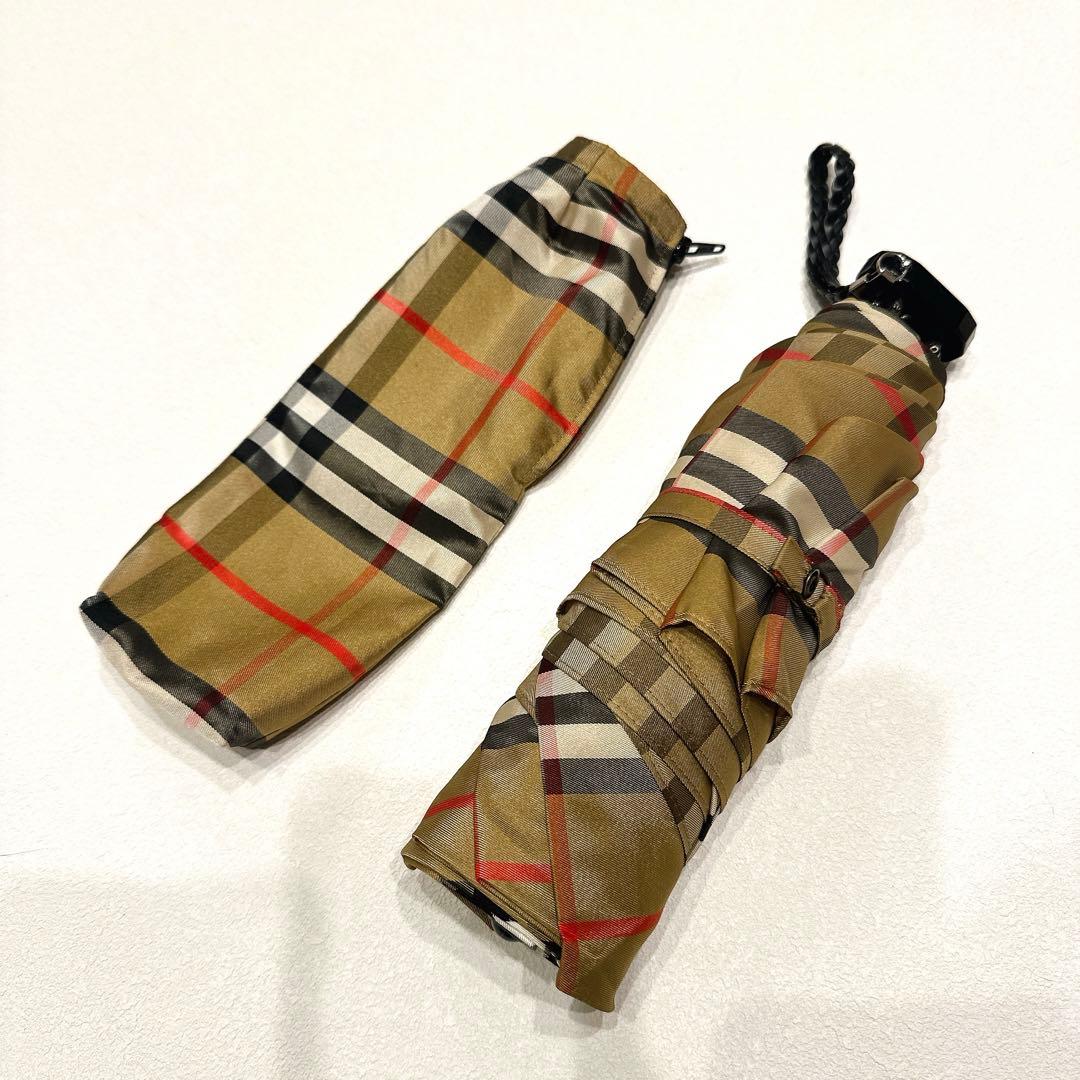 BURBERRY バーバリー　折り畳み傘 コンパクト 日傘