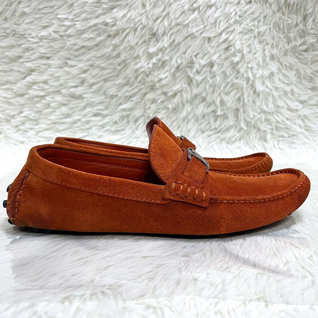 売約済！　ルイヴィトン ドライビングシューズ ホッケンハイム LV金具 スエード