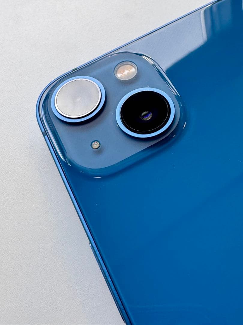 【超美品】Apple iPhone 13 ブルー 128GB 純正同等バッテリー