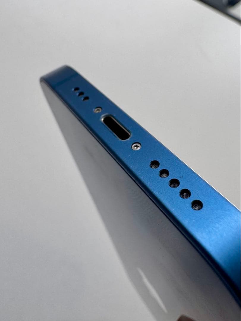 【超美品】Apple iPhone 13 ブルー 128GB 純正同等バッテリー