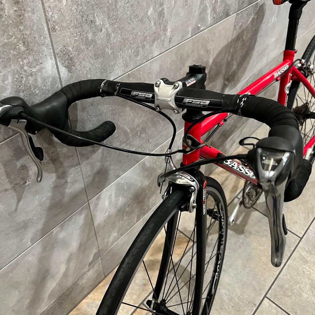 BASSO Viper ロードバイク 700c サイズ51（赤）　自転車