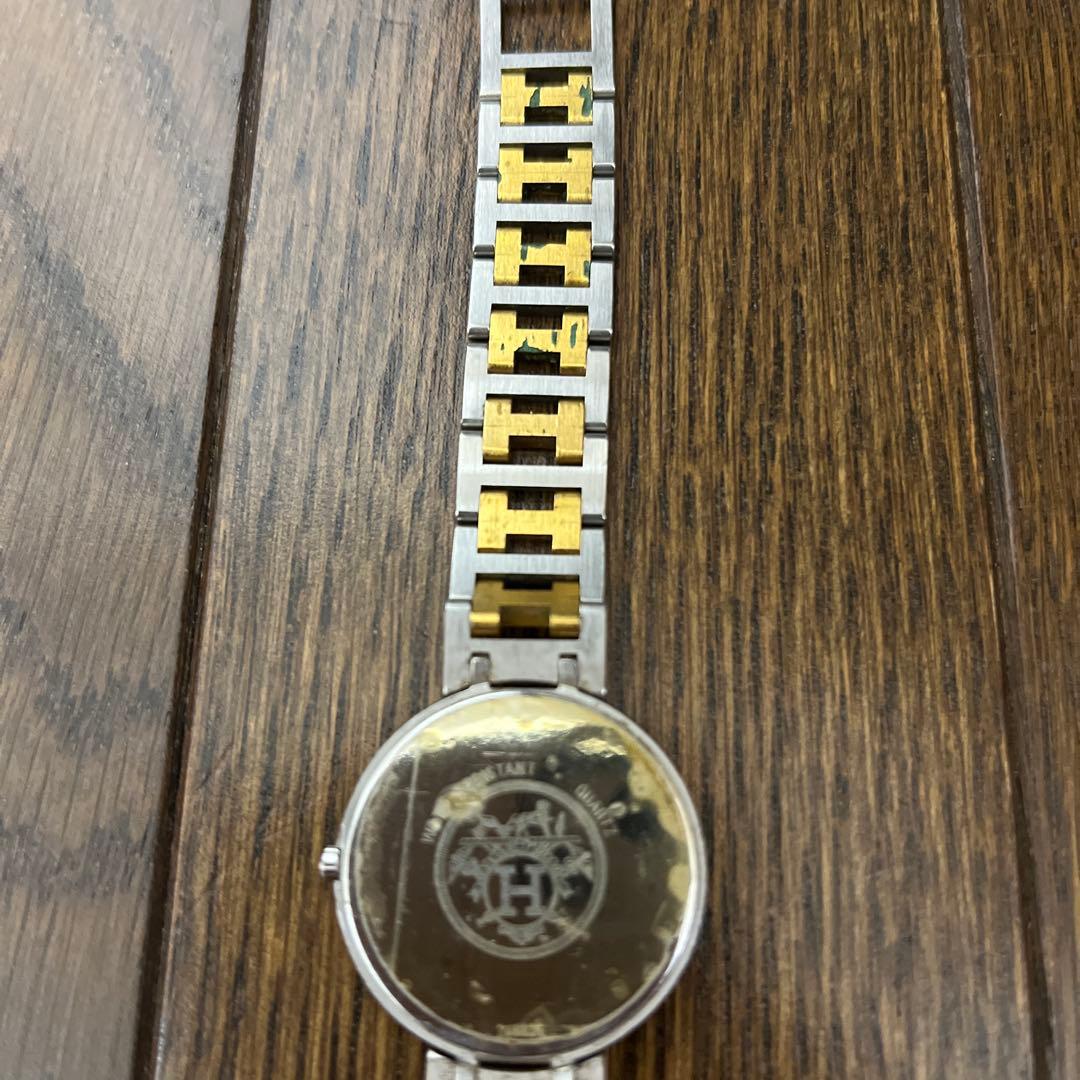 HERMES クォーツ腕時計　クリッパー