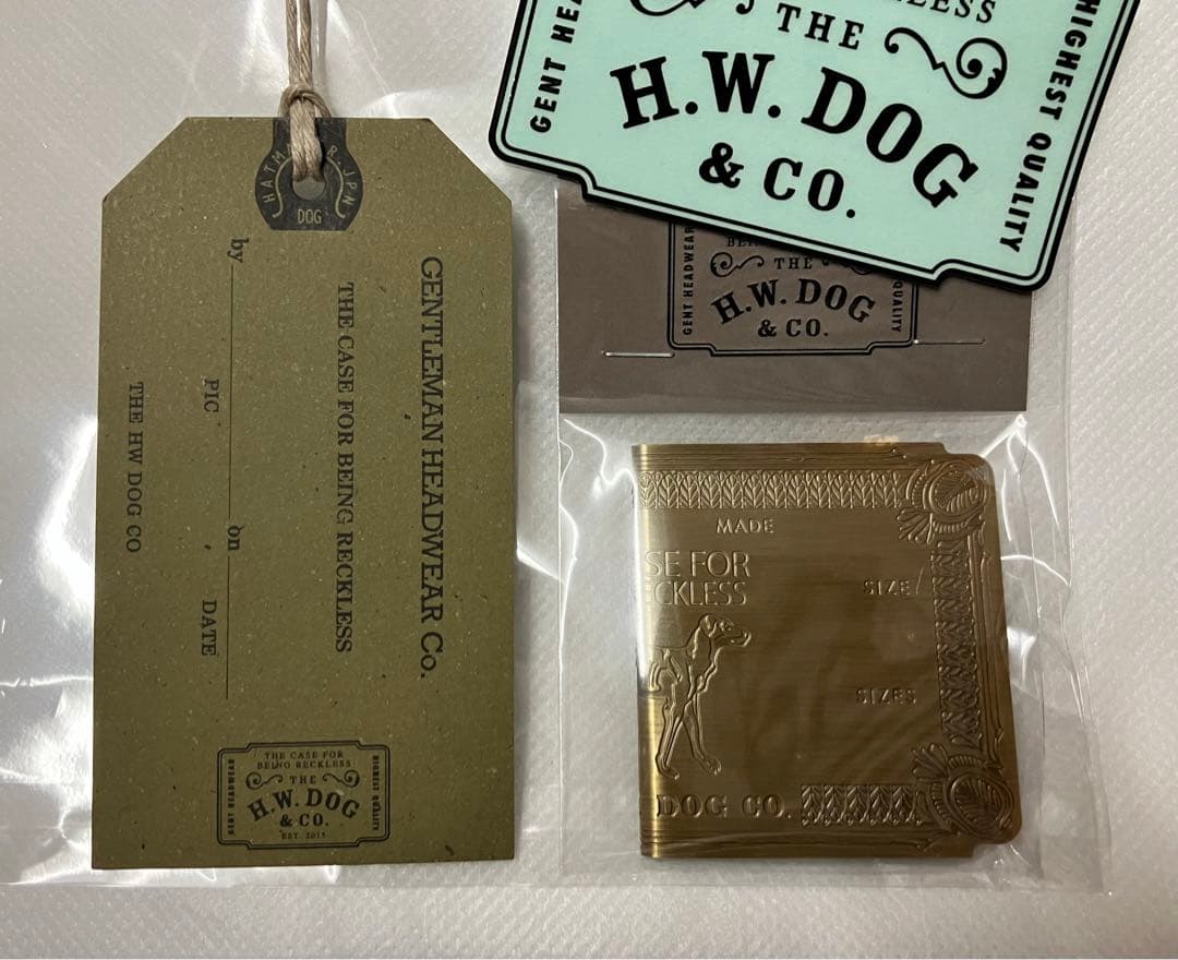 THE H.W. DOG&CO. MONEY CLIP マネークリップ