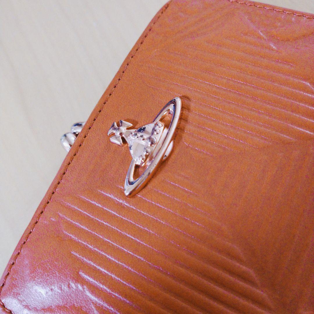 Vivienne Westwood　がま口二つ折り財布　オーヴ