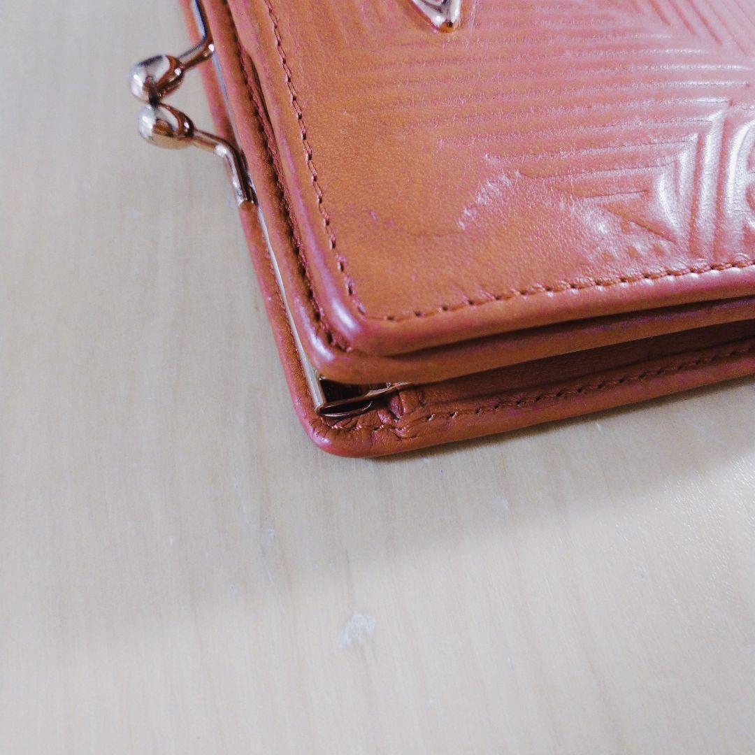 Vivienne Westwood　がま口二つ折り財布　オーヴ