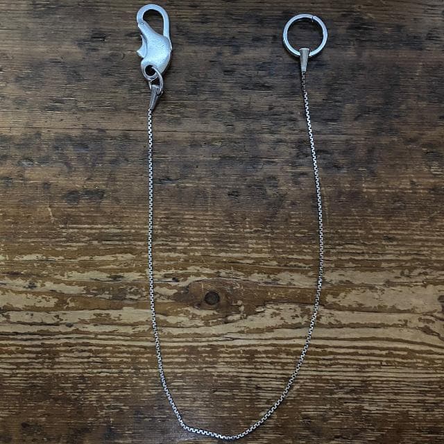 M・A・R・S MARS シルバー925 ナロー ウォレットチェーン ロング