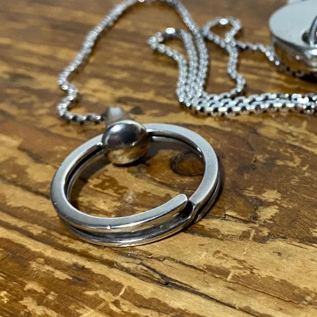 M・A・R・S MARS シルバー925 ナロー ウォレットチェーン ロング