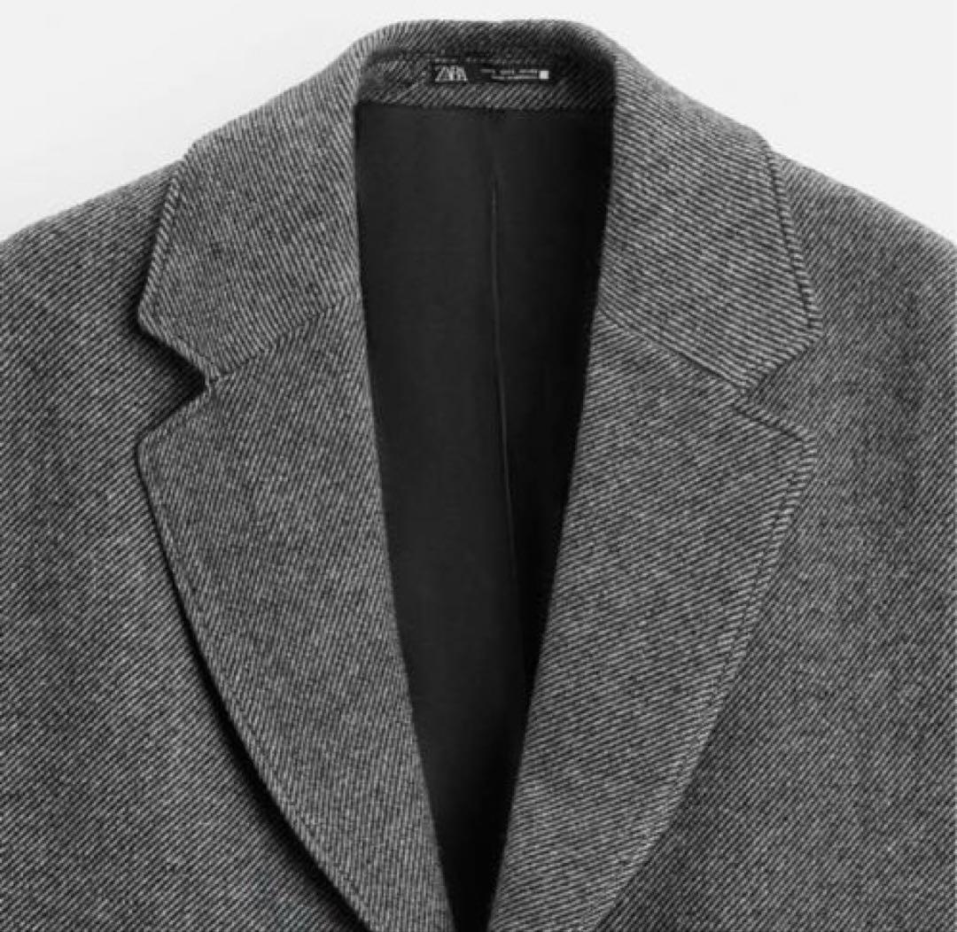 ZARA ショート丈コート　メンズ　Sサイズ　新品未使用