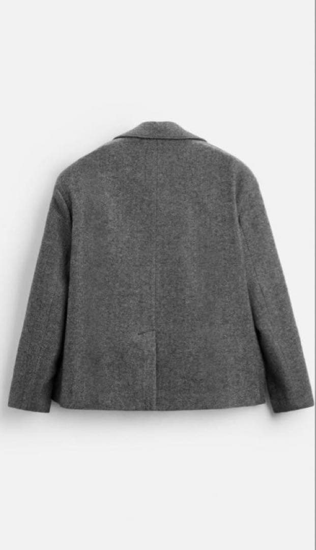 ZARA ショート丈コート　メンズ　Sサイズ　新品未使用