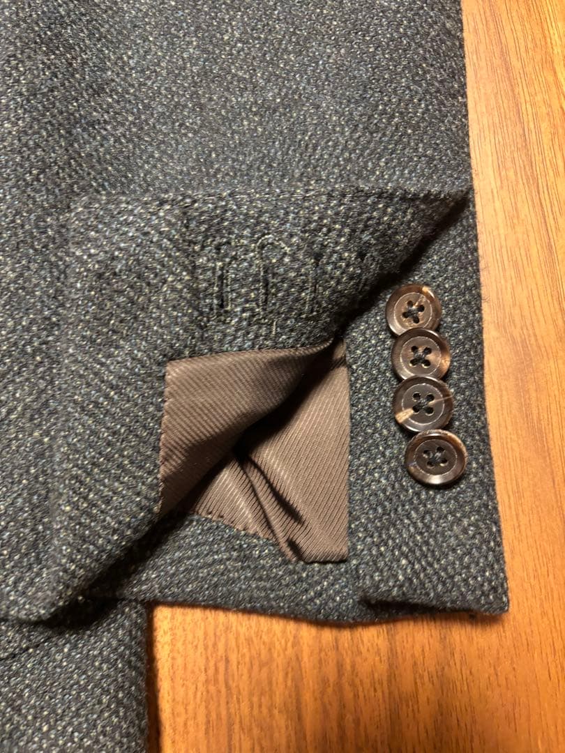 リングヂャケットマイスター ダークグリーンテーラードジャケット