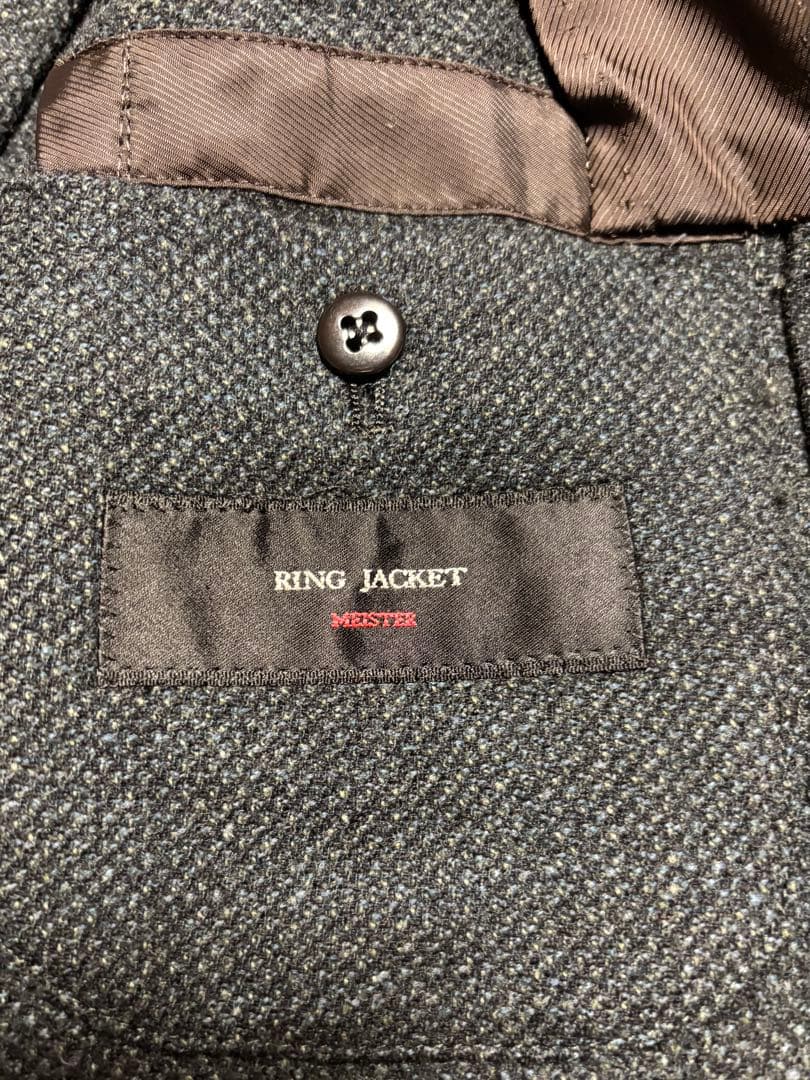 リングヂャケットマイスター ダークグリーンテーラードジャケット