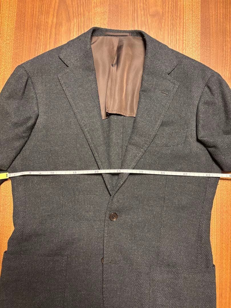 リングヂャケットマイスター ダークグリーンテーラードジャケット