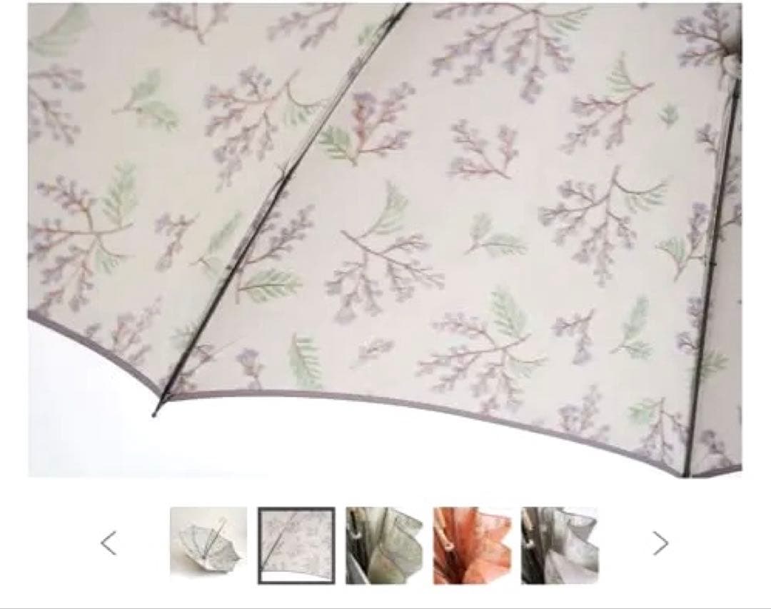 傘　小宮商店　甲州織　Bouquet 折りたたみ傘 55cm 美品　UV・防水