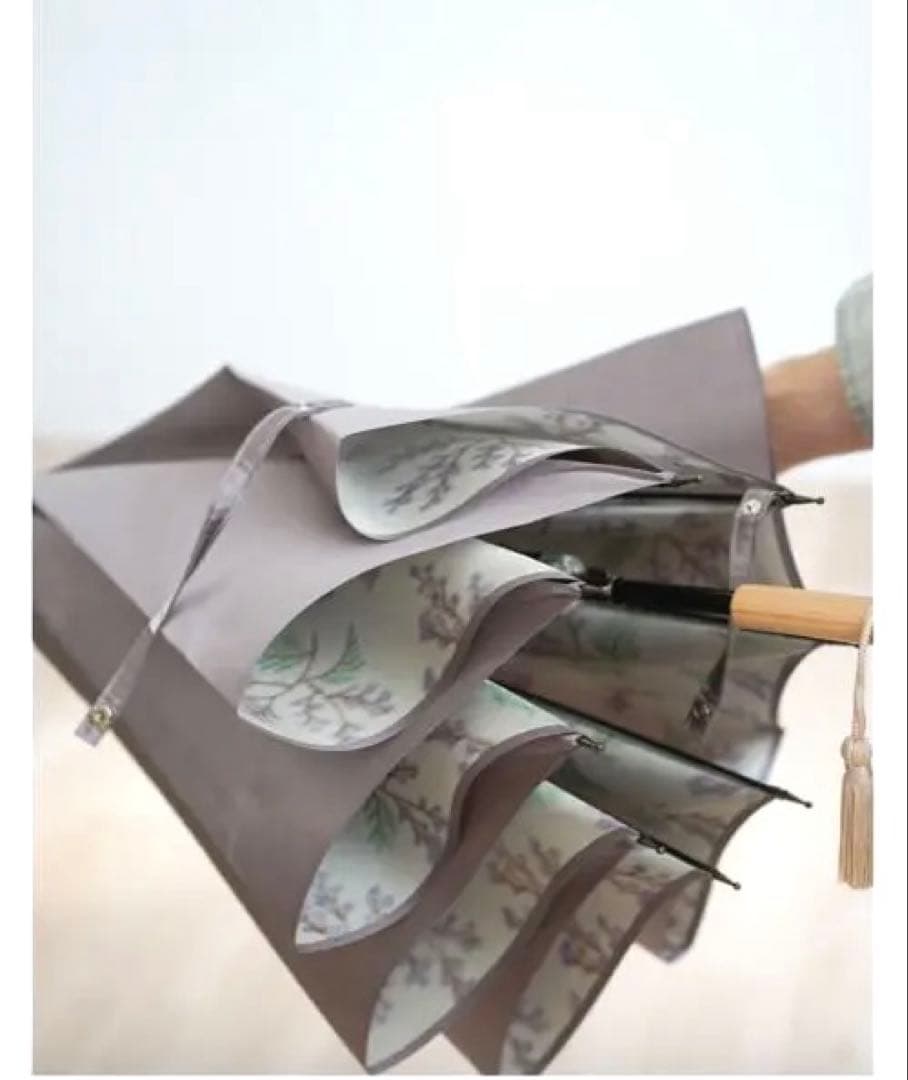 傘　小宮商店　甲州織　Bouquet 折りたたみ傘 55cm 美品　UV・防水