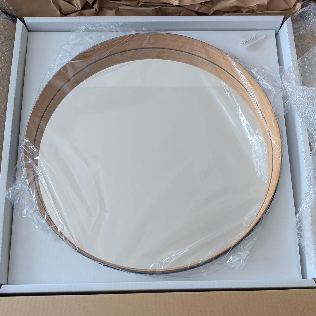 TEORI テオリ 壁掛けミラー ZERO ゼロ Mサイズ ブラック