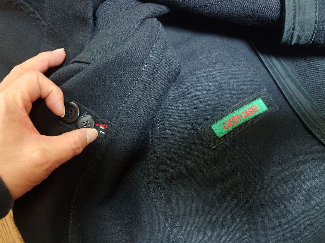 casey casey 肉厚 コットンコート モールスキン