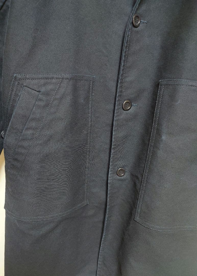 casey casey 肉厚 コットンコート モールスキン